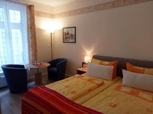 Haus Troja Otel Rostock Dış mekan fotoğraf