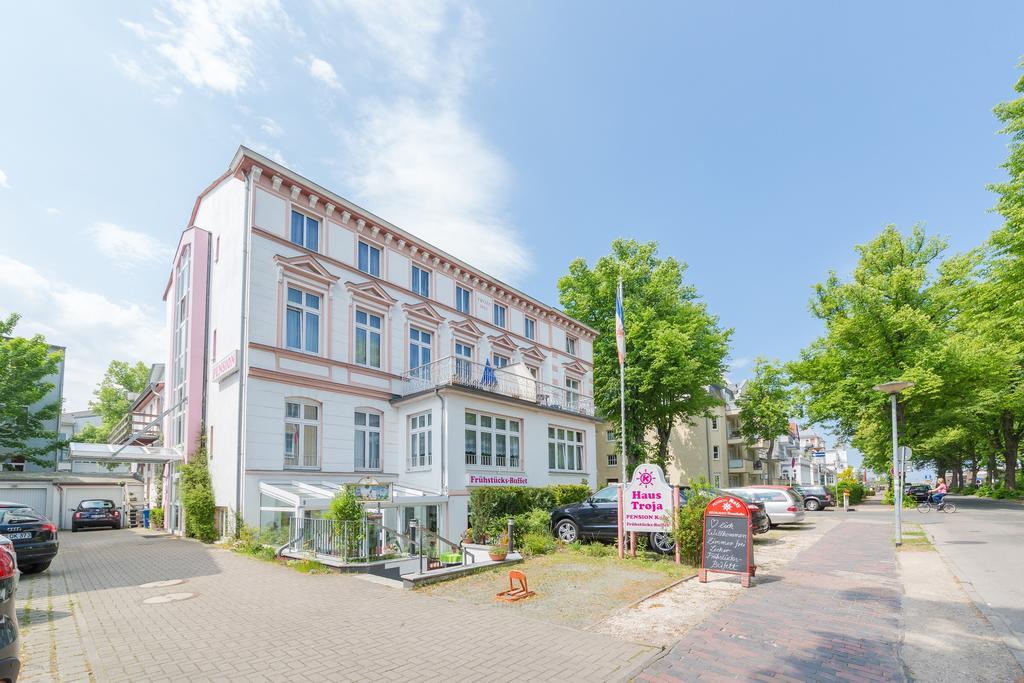 Haus Troja Otel Rostock Dış mekan fotoğraf