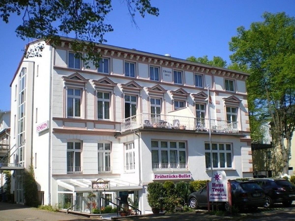 Haus Troja Otel Rostock Dış mekan fotoğraf